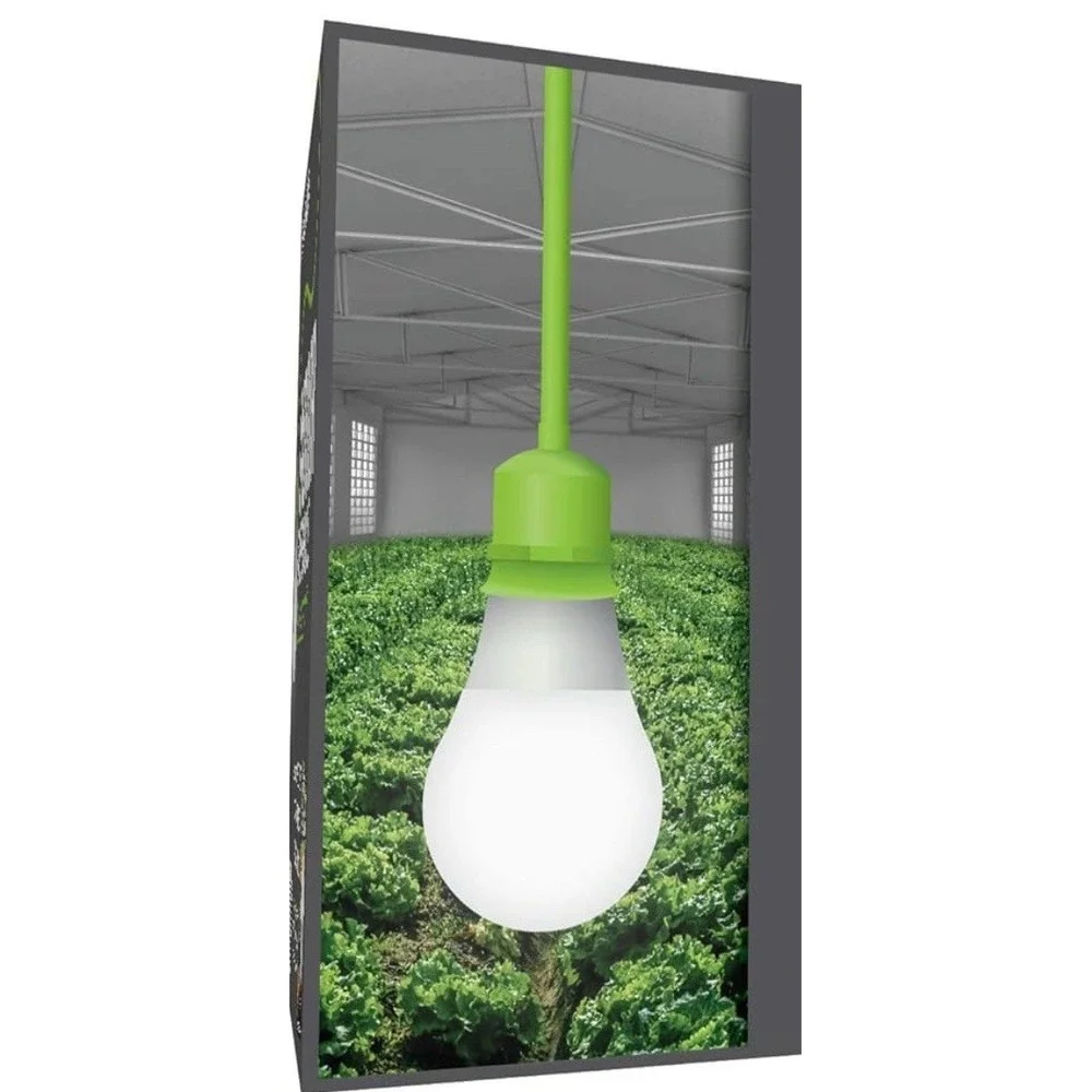Miracle LED Single Socket (4) Indoor Greenhouse String Lighting Kit New‎ In Box
